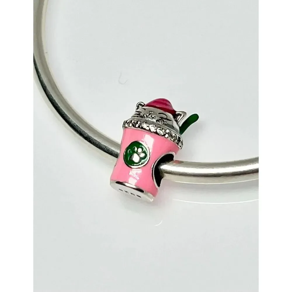 925 Sterling Silver love coffee